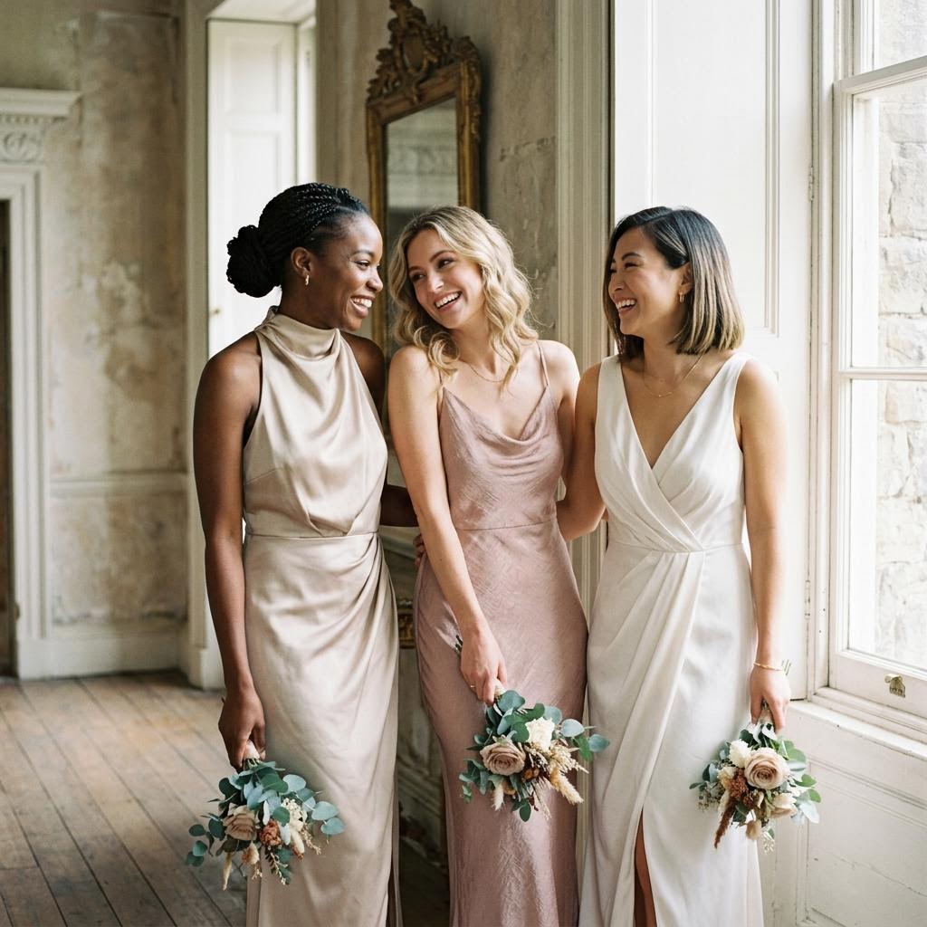 Conceptual wedding party inspiration